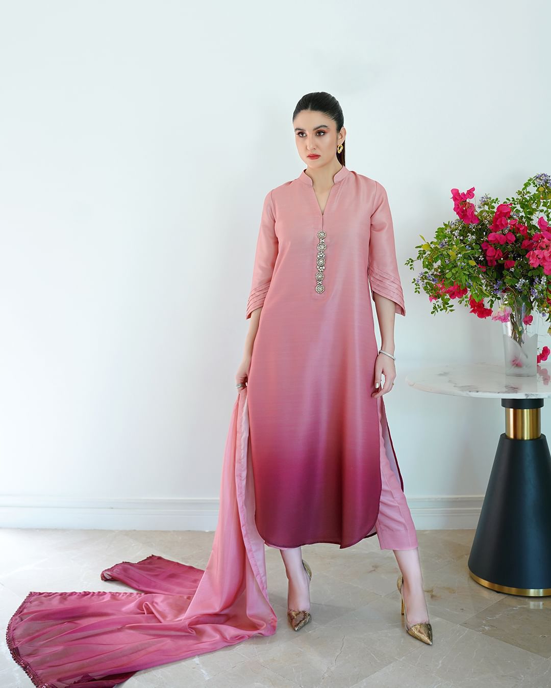 Shamoz silk braanded dress collections