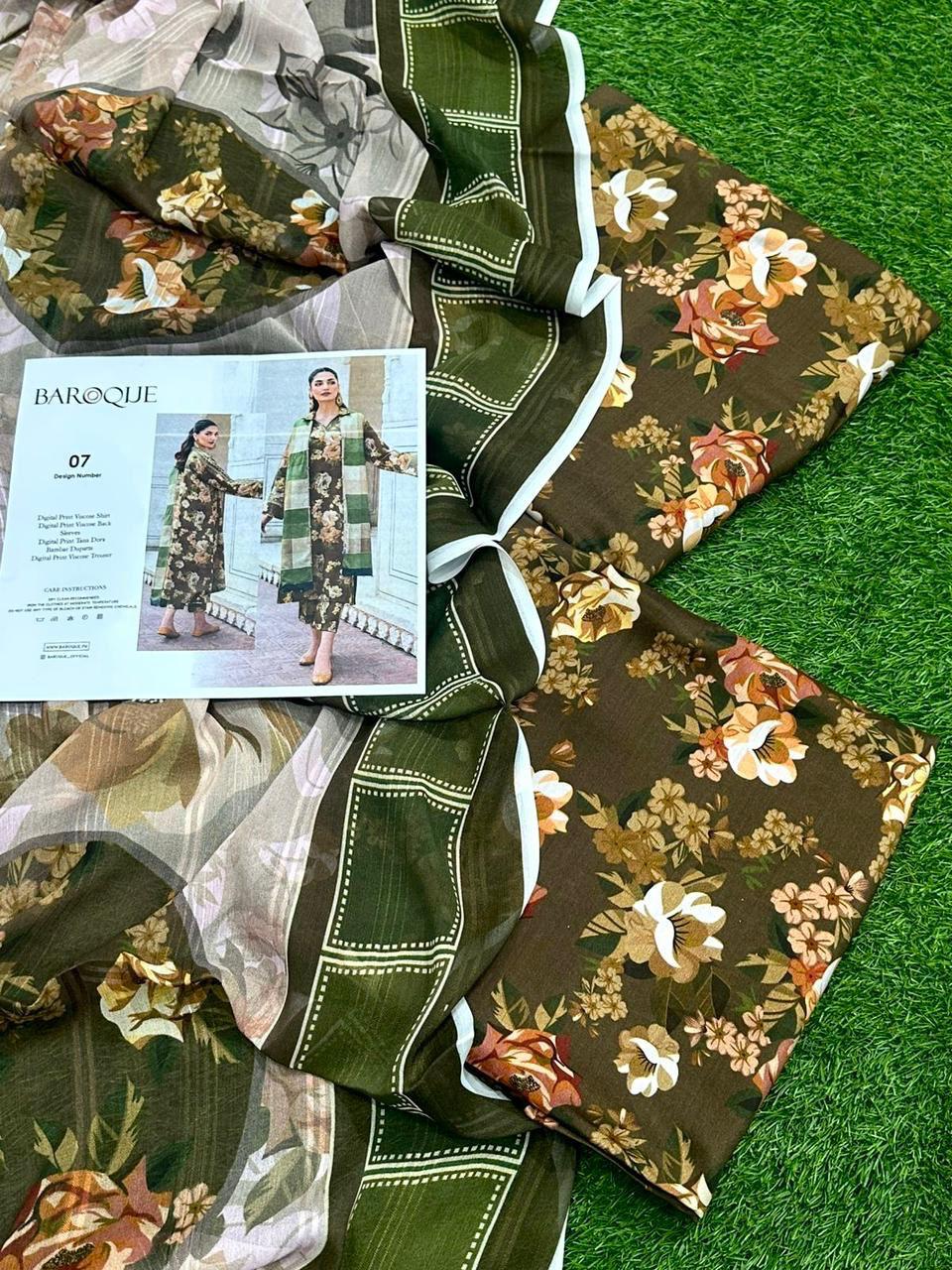 Viscose 3 piece premimu Quality